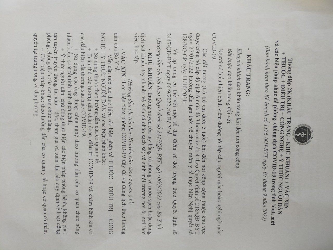 Truyền thông phòng chống dịch Covid-19 trong tình hình mới