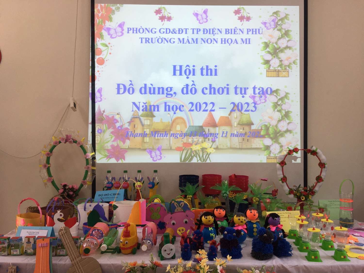 Hội thi đồ dùng đồ chơi năm học 2022-2023