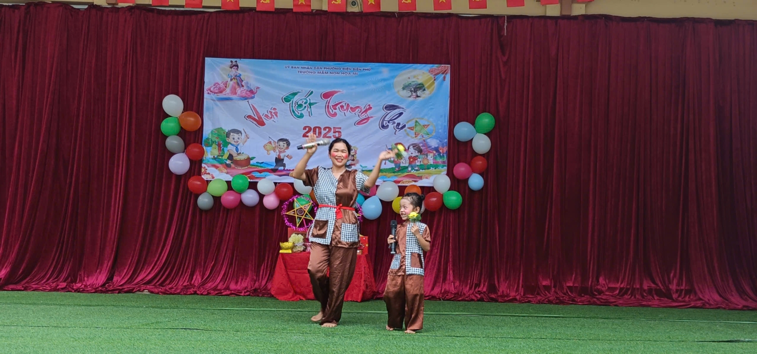 Trường Mầm non Họa Mi tổ chức “Vui Tết Trung thu”