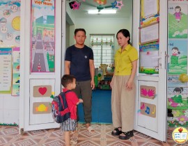 TRƯỜNG MẦM NON HỌA MI RÈN KỸ NĂNG SỐNG CHO TRẺ